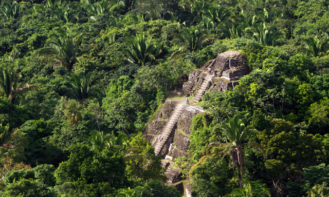 mayan palaces of cahal pech BE99 mosaic